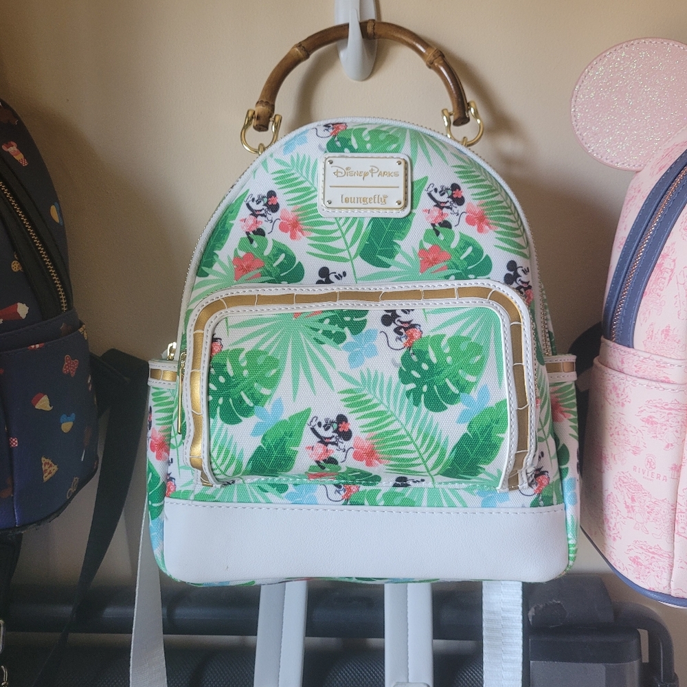 Mickey and Minnie tropical Loungefly